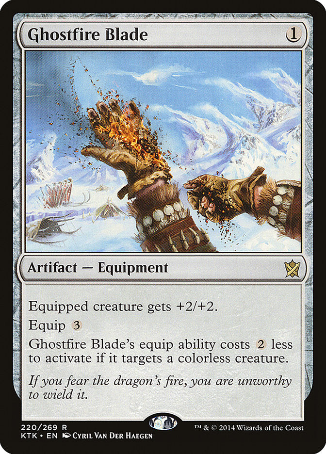 Ghostfire Blade 220/269 (Khans of Tarkir)  | Good Games Modbury