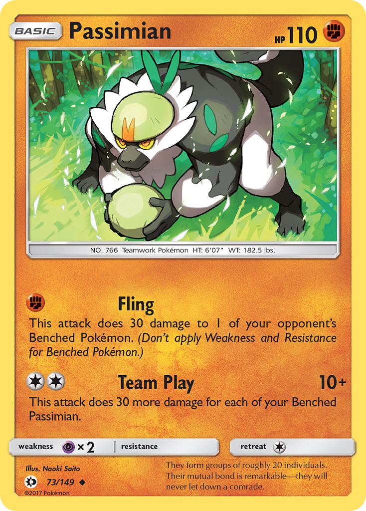 Passimian (73/149) [Sun & Moon: Base Set] | Good Games Modbury