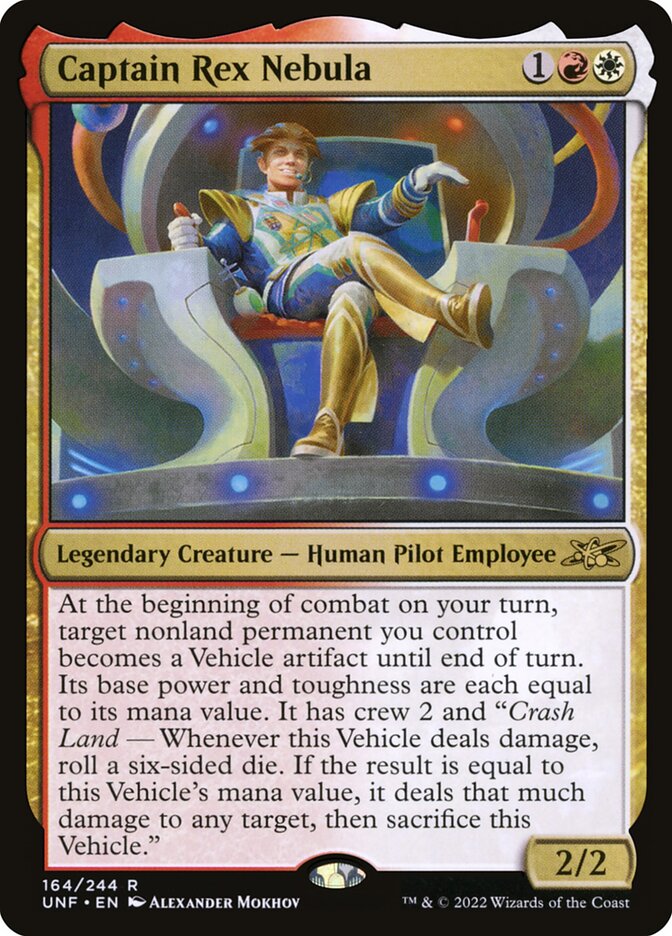 Captain Rex Nebula 164/244 (Unfinity)  - Foil | Good Games Modbury