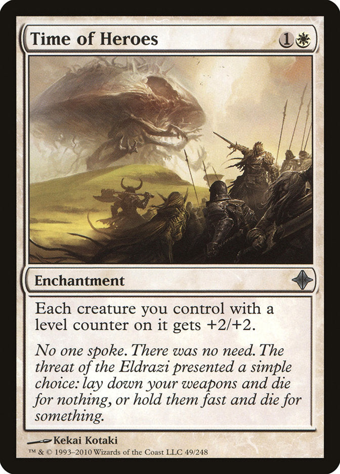 Time of Heroes 49/248 (Rise of the Eldrazi)  | Good Games Modbury