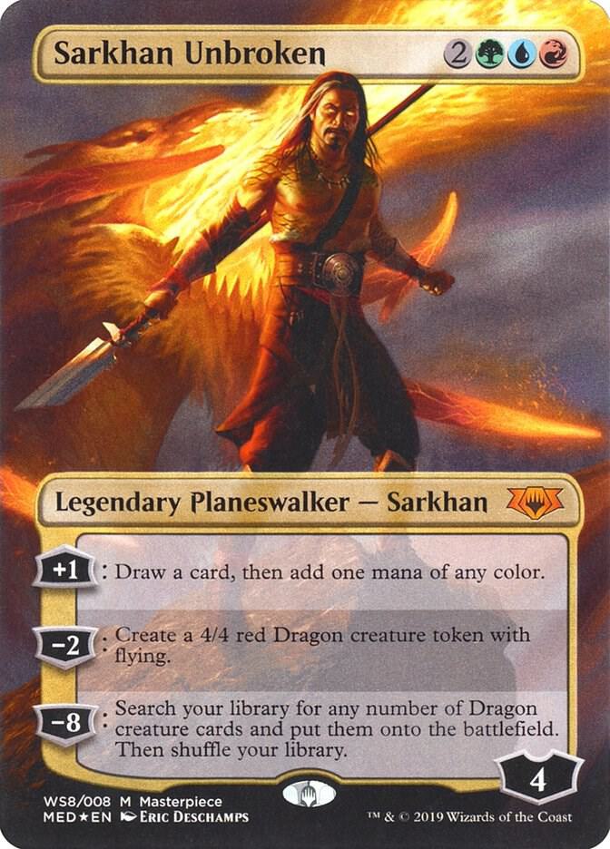 Sarkhan Unbroken 8/24 (Mythic Edition: War of the Spark)  - Foil | Good Games Modbury
