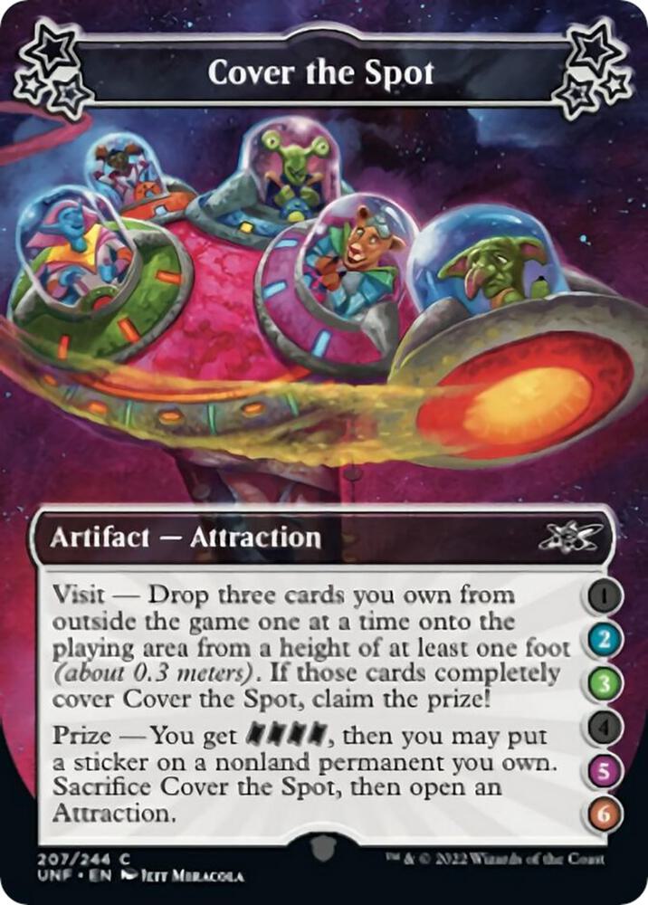 Cover the Spot 2 3 5 6 207b/244 (Unfinity)  | Good Games Modbury