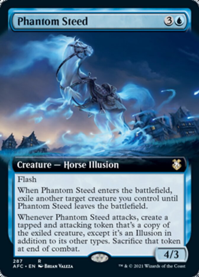 Phantom Steed (Extended Art) [Dungeons & Dragons: Adventures in the Forgotten Realms Commander] | Good Games Modbury