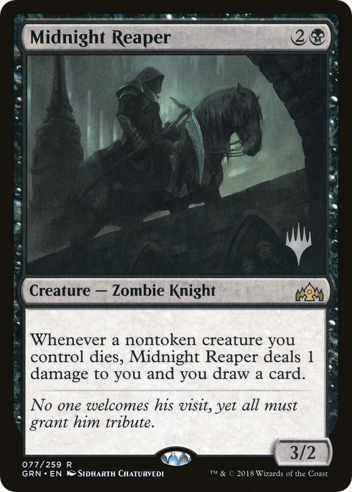 Midnight Reaper 77p/84 (Promo Pack: Throne of Eldraine)  - Foil | Good Games Modbury