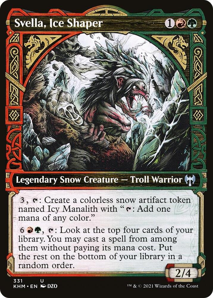 Svella, Ice Shaper 331/285 (Kaldheim)  - Showcase | Good Games Modbury