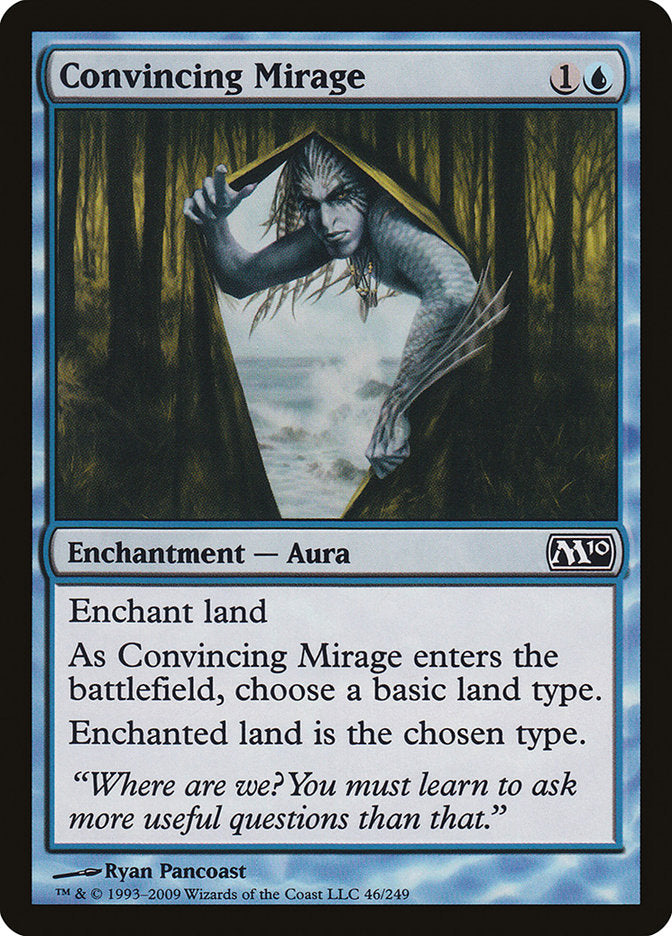 Convincing Mirage 46/249 (Magic 2010 (M10))  - Foil | Good Games Modbury