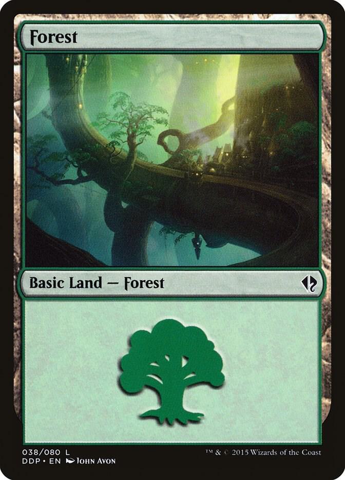 Forest 038 38/80 (Duel Decks: Zendikar vs. Eldrazi)  | Good Games Modbury