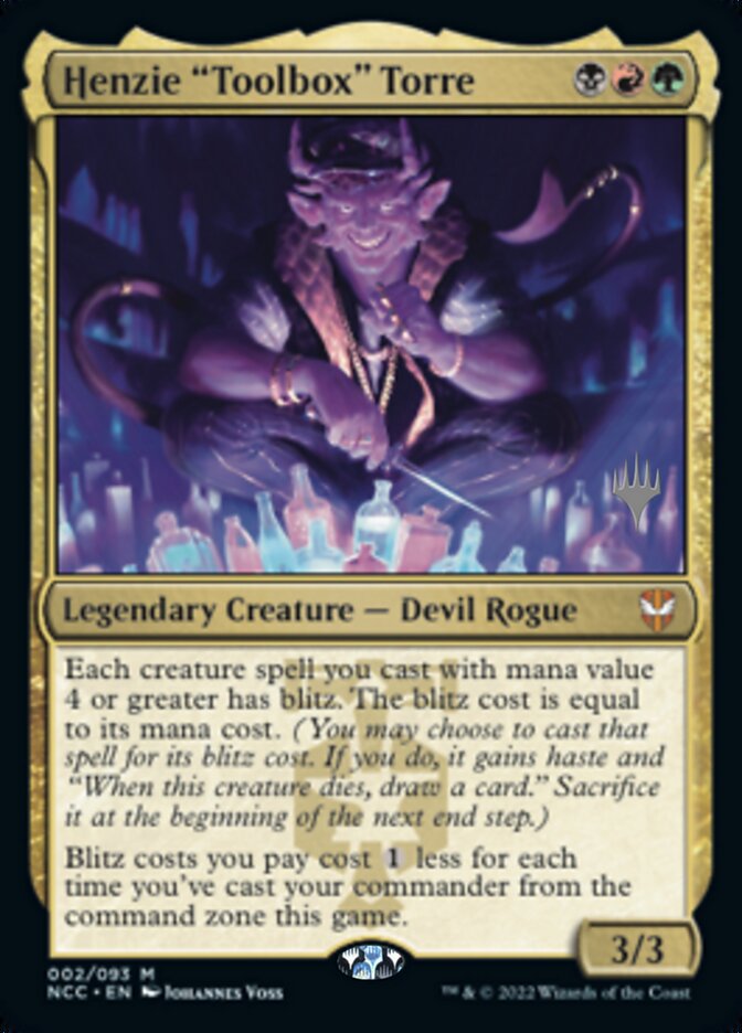 Henzie "Toolbox" Torre (Promo Pack) [Streets of New Capenna Commander Promos] | Good Games Modbury