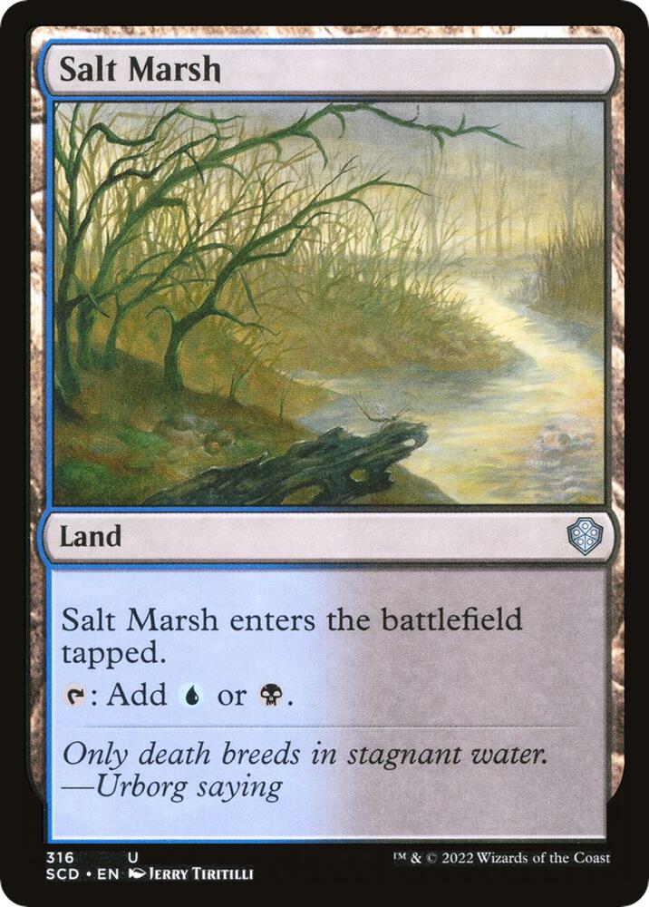 Salt Marsh 316/352 (Starter Commander Decks)  | Good Games Modbury
