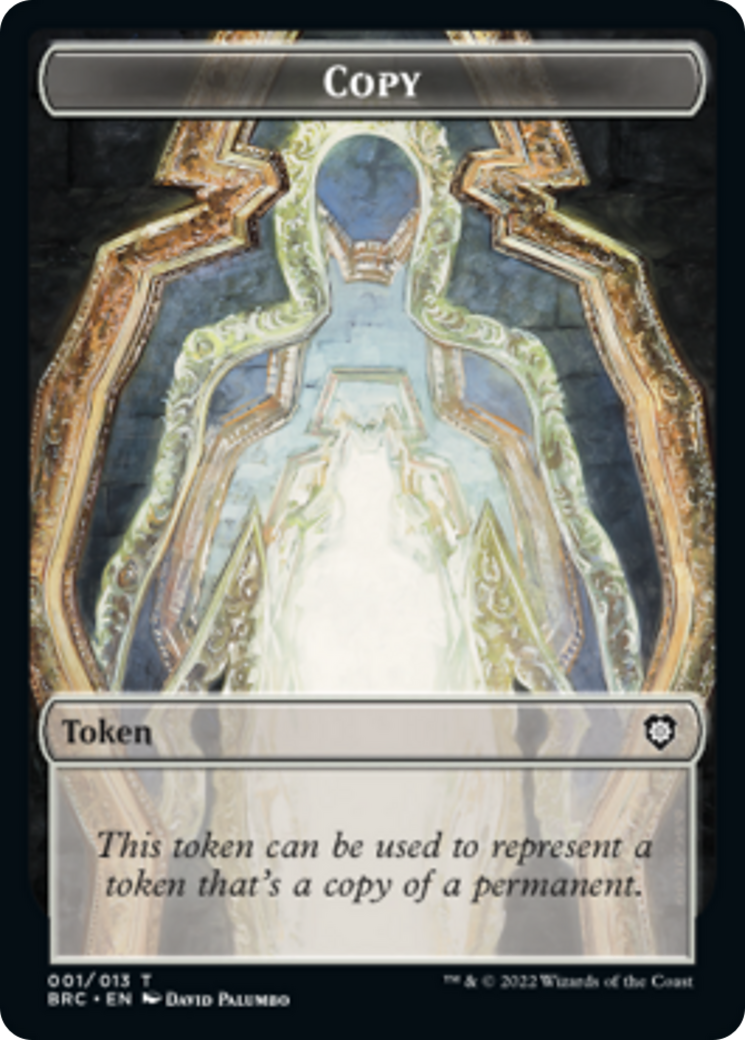 Copy // Inkling Double-Sided Token [The Brothers' War Commander Tokens] | Good Games Modbury