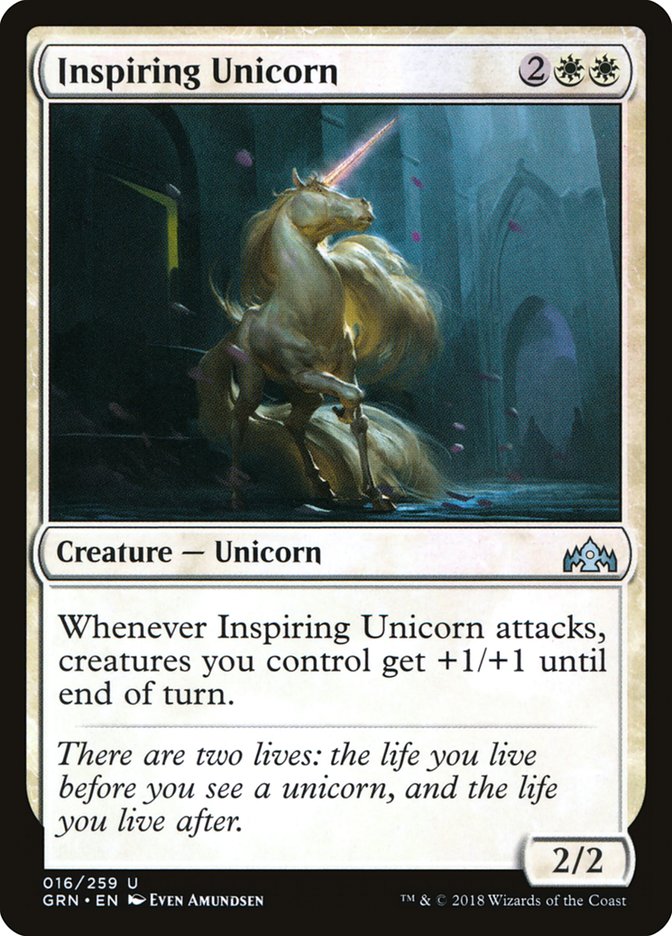 Inspiring Unicorn [Guilds of Ravnica] | Good Games Modbury