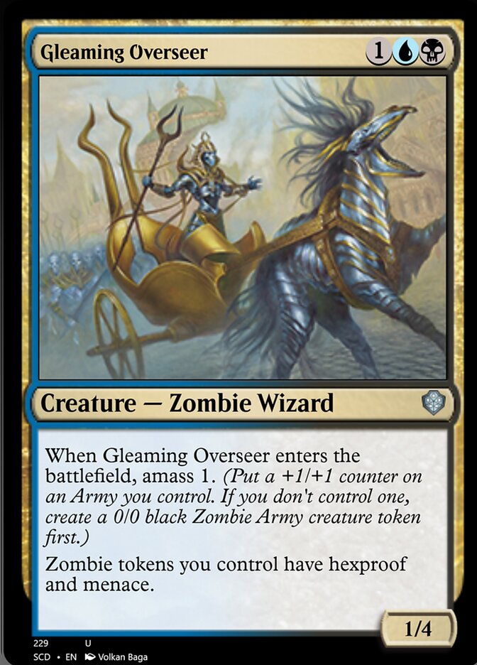 Gleaming Overseer [Starter Commander Decks] | Good Games Modbury