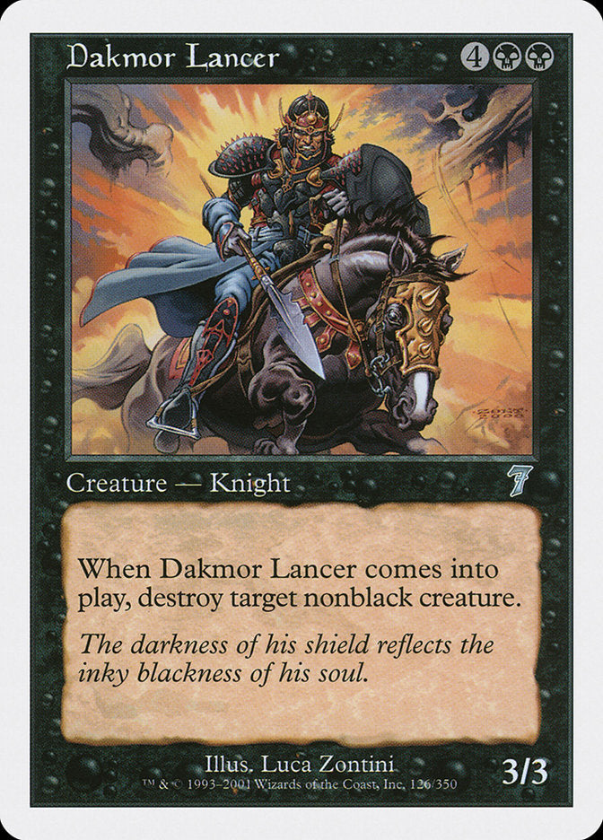 Dakmor Lancer 126/350 (7th Edition)  | Good Games Modbury
