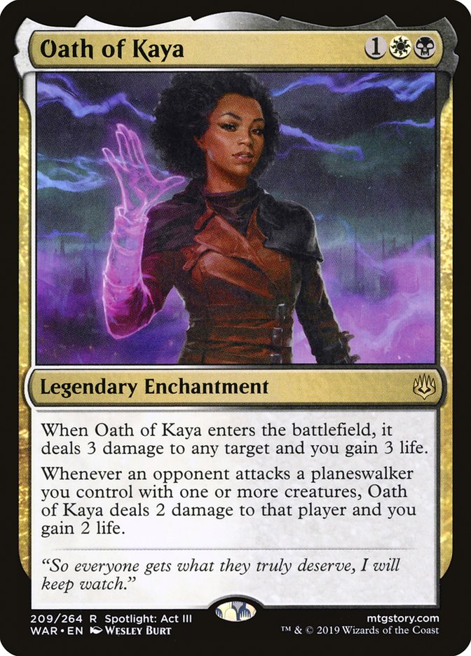 Oath of Kaya 209 (War of the Spark)  | Good Games Modbury
