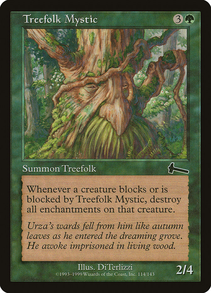 Treefolk Mystic 114/143 (Urza's Legacy)  | Good Games Modbury