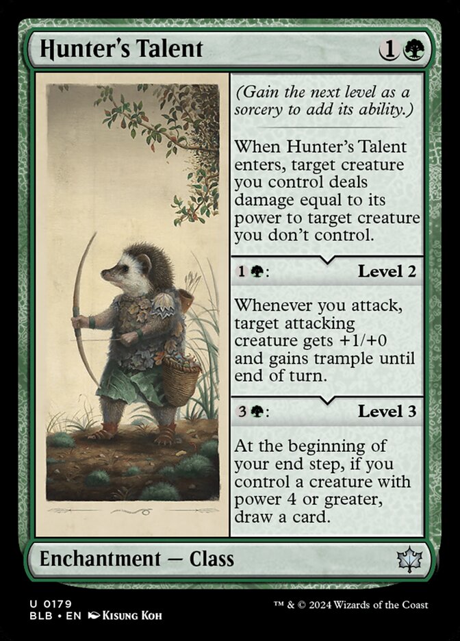 Hunter's Talent 179 (Bloomburrow)  | Good Games Modbury