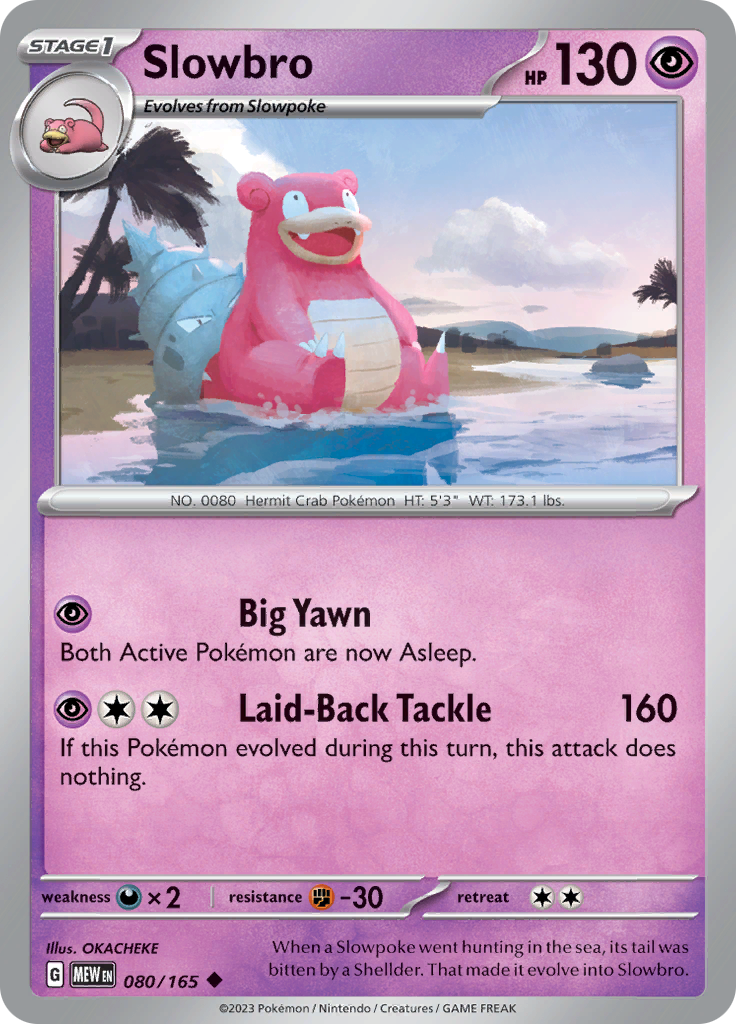 Slowbro (080/165) [Scarlet & Violet: 151] | Good Games Modbury