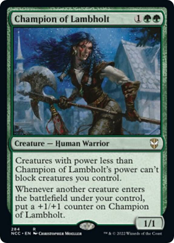 Champion of Lambholt 284 (Commander: Streets of New Capenna)  | Good Games Modbury