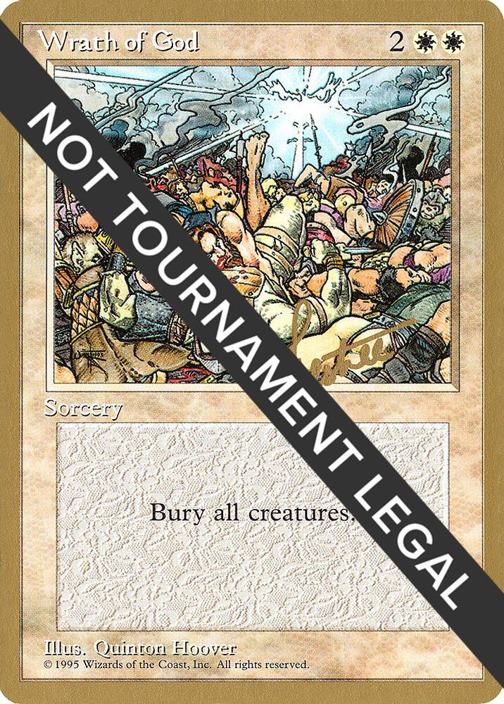 Wrath of God 1996 Bertrand Lestree 4ED bl58/308 (World Championship Decks)  | Good Games Modbury