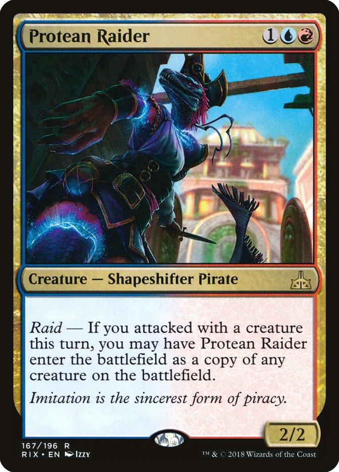 Protean Raider 167/196 (Rivals of Ixalan)  | Good Games Modbury