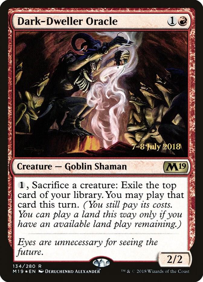 Dark Dweller Oracle 134s/95 (Prerelease Cards)  - Foil | Good Games Modbury