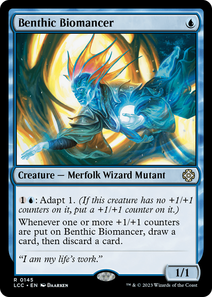 Benthic Biomancer [The Lost Caverns of Ixalan Commander] | Good Games Modbury