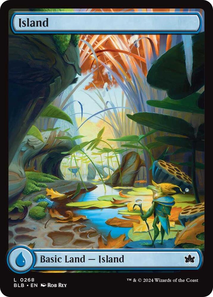 Island 268/281 (Bloomburrow)  - Foil | Good Games Modbury