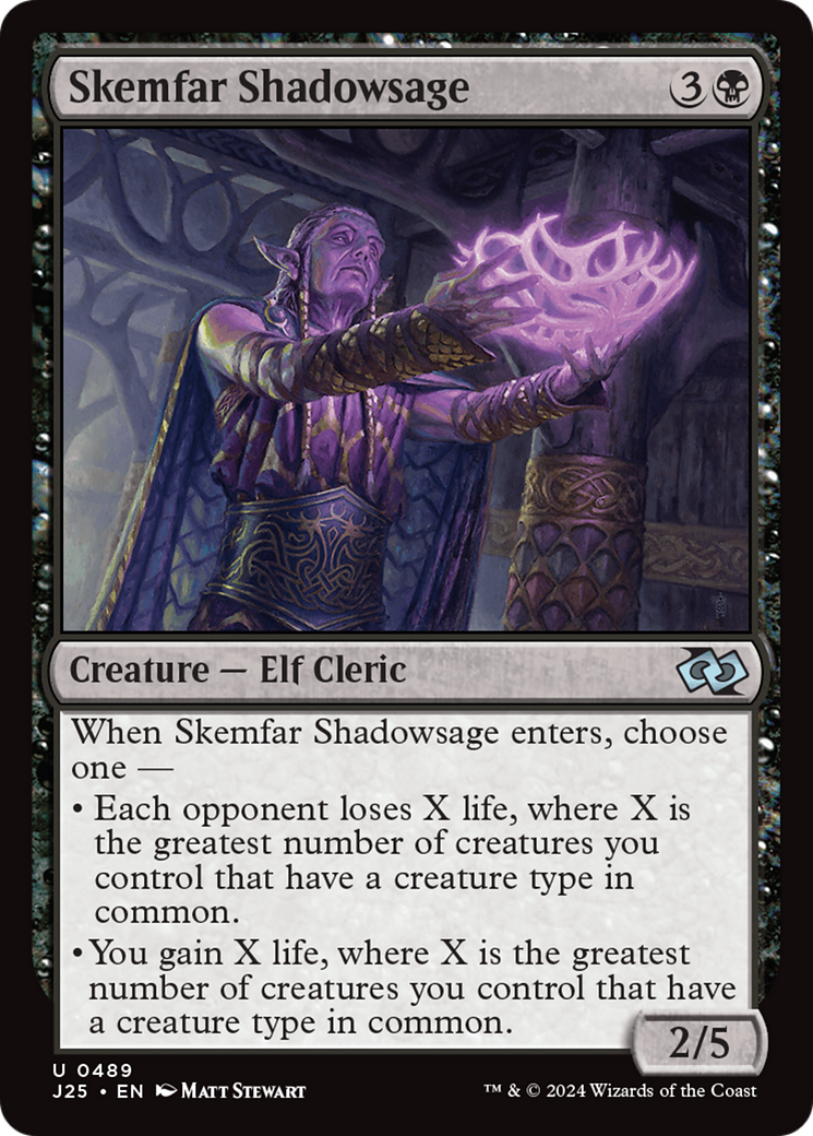 Skemfar Shadowsage [Foundations Jumpstart] | Good Games Modbury