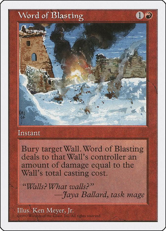 Word of Blasting 276/455 (Fifth Edition)  | Good Games Modbury