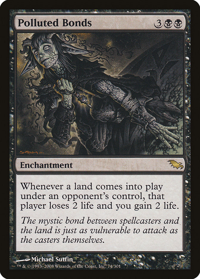 Polluted Bonds 74/301 (Shadowmoor)  | Good Games Modbury