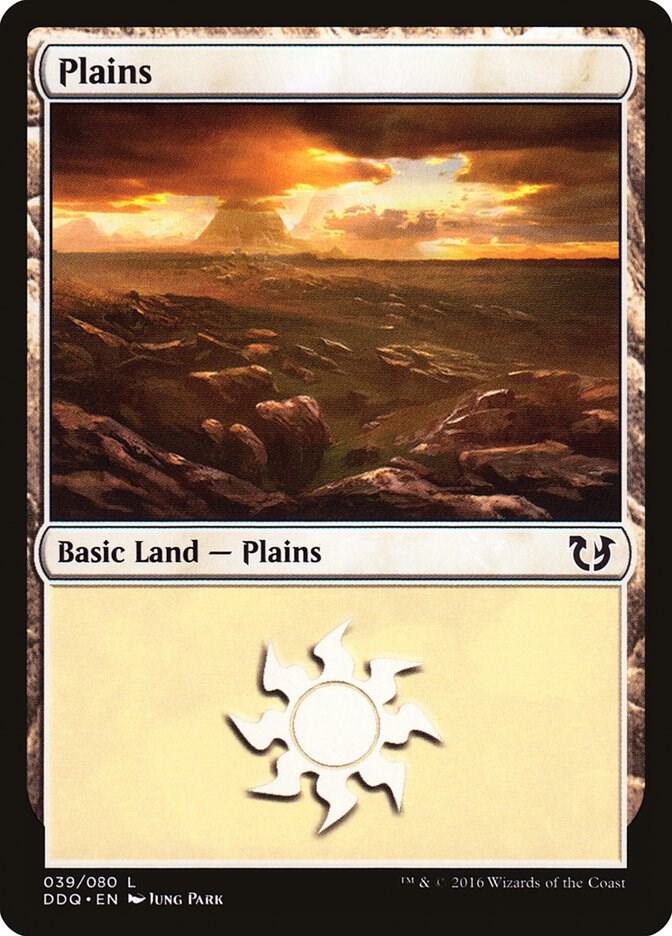 Plains 039 39/80 (Duel Decks: Blessed vs. Cursed)  | Good Games Modbury