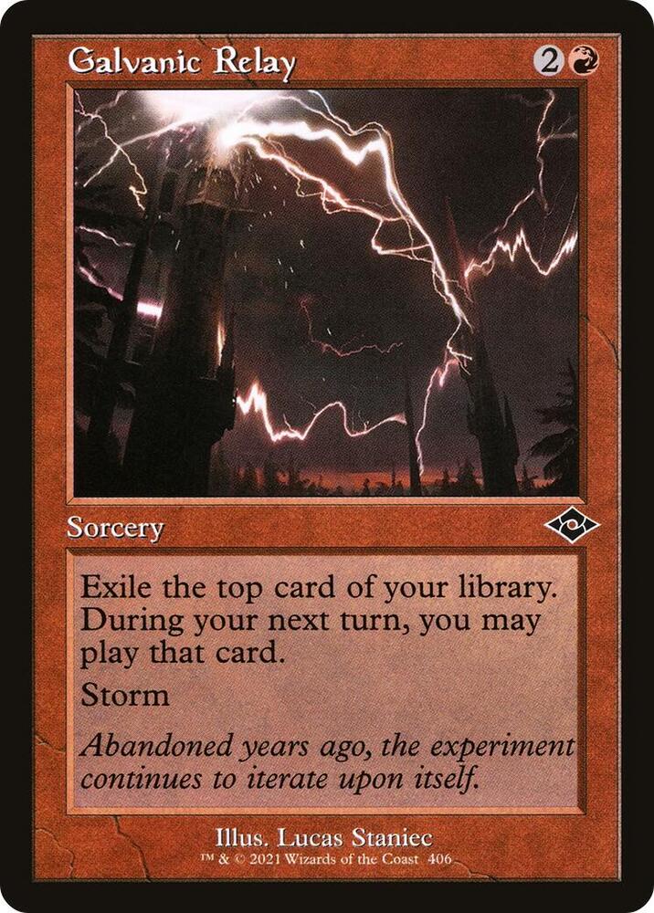 Galvanic Relay Retro Frame 406/303 (Modern Horizons 2)  | Good Games Modbury