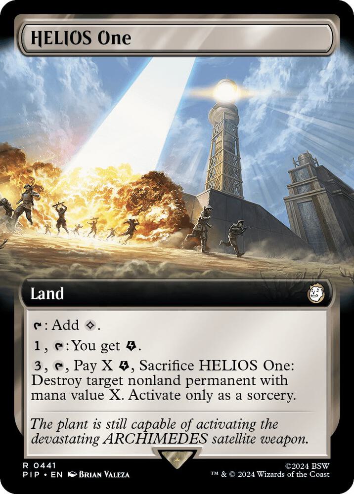 HELIOS One 441/326 (Universes Beyond: Fallout)  - Extended Art | Good Games Modbury