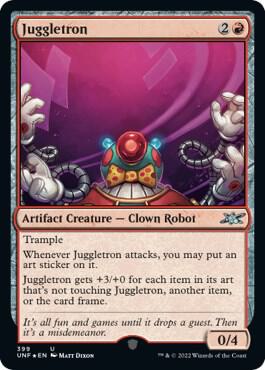 Juggletron Galaxy Foil 399/244 (Unfinity)  - Foil | Good Games Modbury