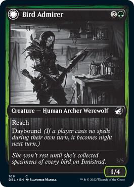 Bird Admirer 169/534 (Innistrad: Double Feature)  | Good Games Modbury