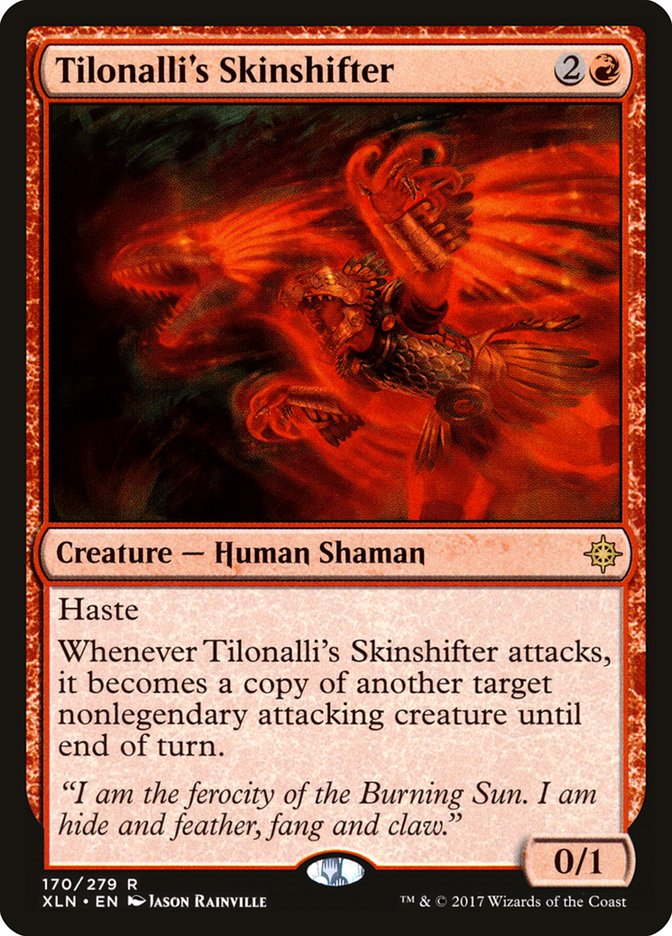 Tilonalli's Skinshifter [Ixalan] | Good Games Modbury