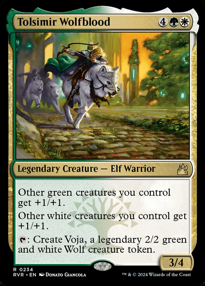 Tolsimir Wolfblood 234/291 (Ravnica Remastered)  - Foil | Good Games Modbury