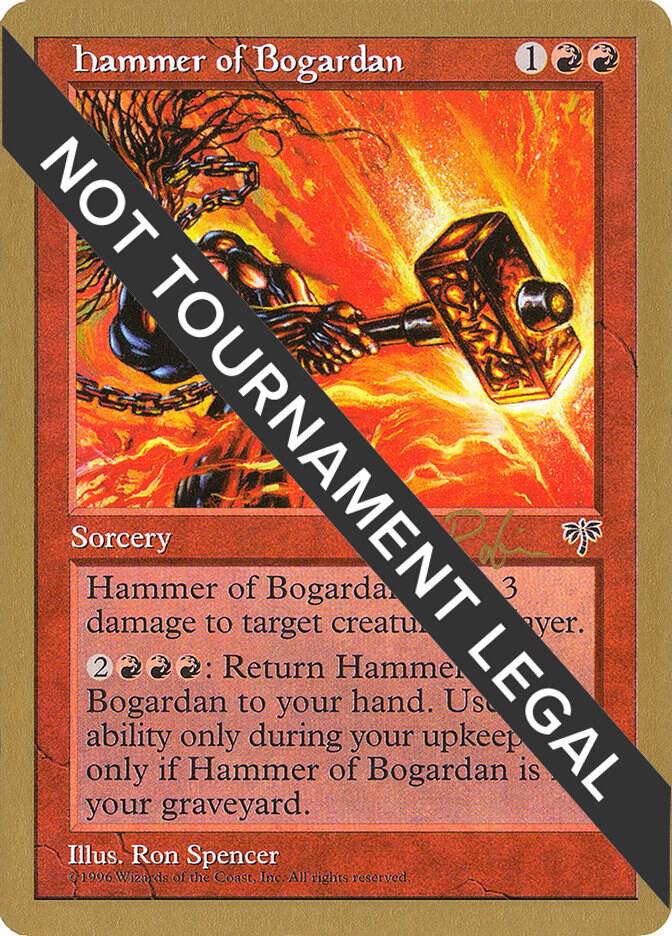Hammer of Bogardan 1998 Ben Rubin MIR br181/117 (World Championship Decks)  | Good Games Modbury