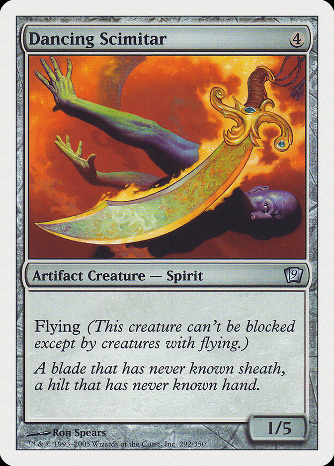 Dancing Scimitar 292/350 (9th Edition)  | Good Games Modbury