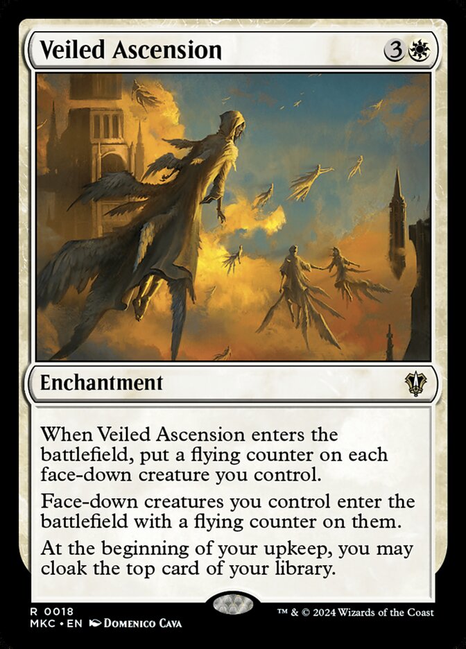 Veiled Ascension 18/311 (Commander: Murders at Karlov Manor)  | Good Games Modbury