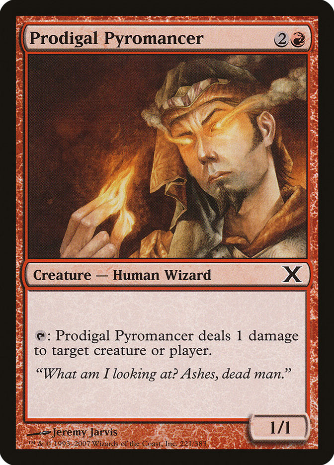 Prodigal Pyromancer [Tenth Edition] | Good Games Modbury