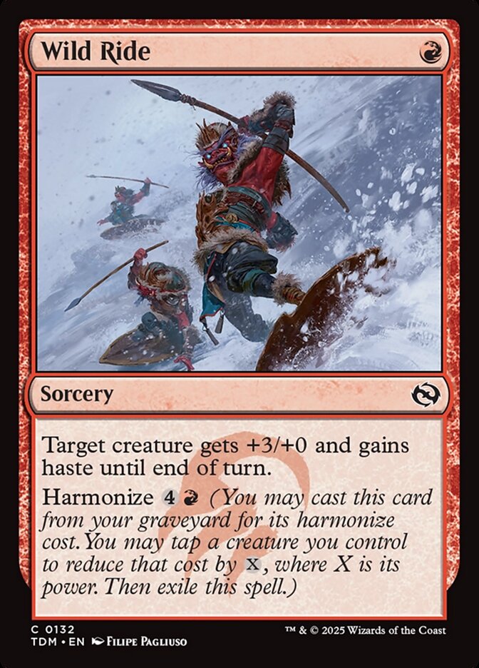 Wild Ride 132 (Tarkir: Dragonstorm)  | Good Games Modbury