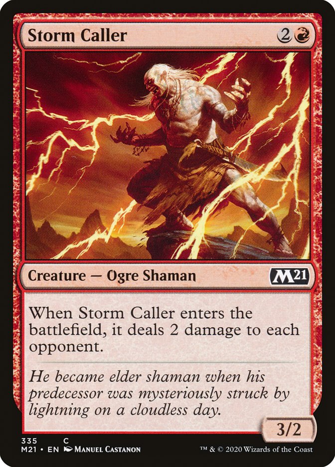Storm Caller [Core Set 2021] | Good Games Modbury