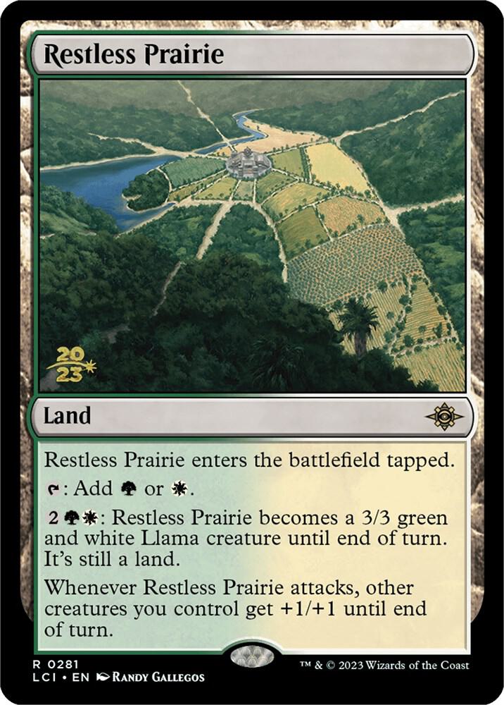 Restless Prairie 281s/138 (Prerelease Cards)  - Foil | Good Games Modbury