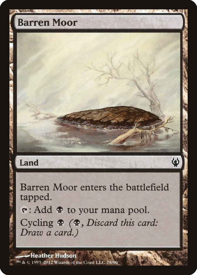 Barren Moor [Duel Decks: Izzet vs. Golgari] | Good Games Modbury