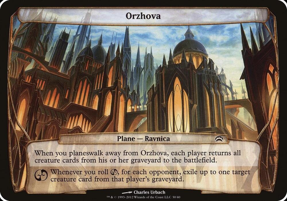 Orzhova Planechase 2012 30/40 (Oversize Cards)  | Good Games Modbury