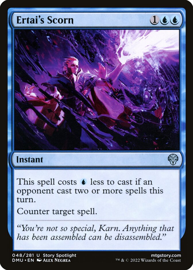 Ertai's Scorn 48/281 (Dominaria United)  - Foil | Good Games Modbury