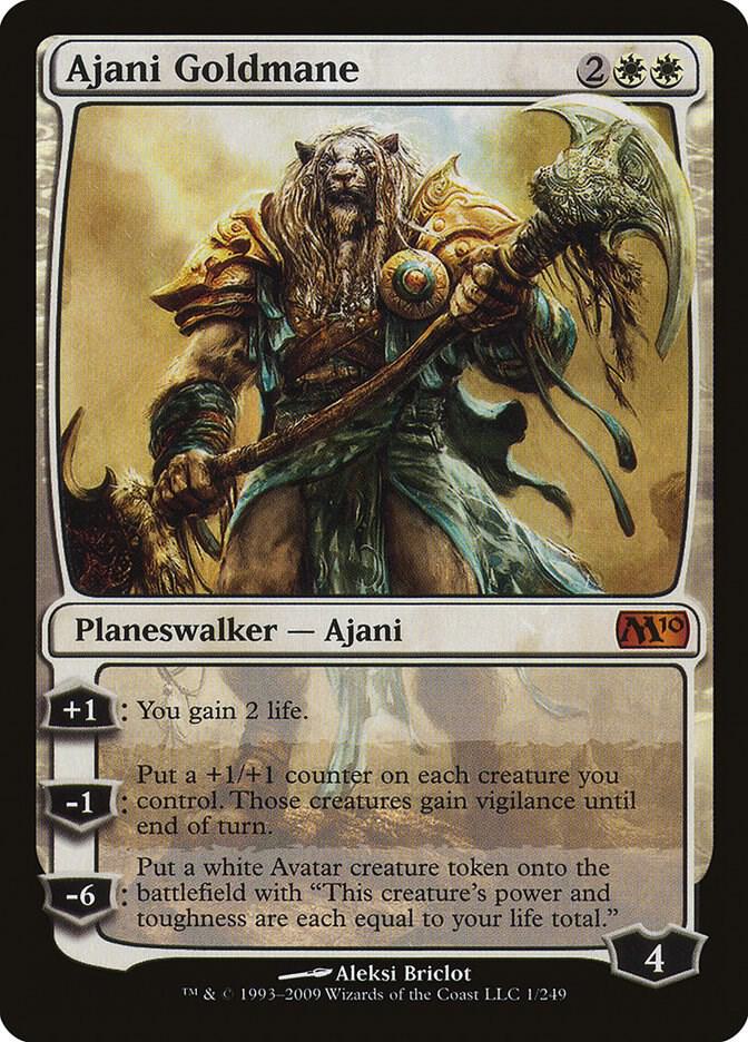 Ajani Goldmane 1/249 (Magic 2010 (M10))  | Good Games Modbury