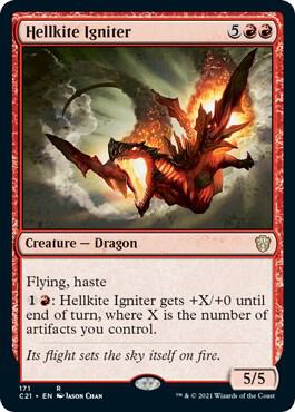 Hellkite Igniter 171/81 (Commander 2021)  | Good Games Modbury