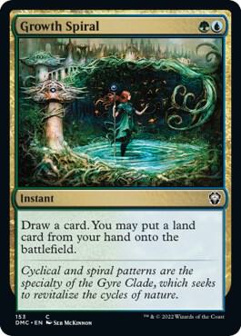 Growth Spiral 153/50 (Commander: Dominaria United)  | Good Games Modbury